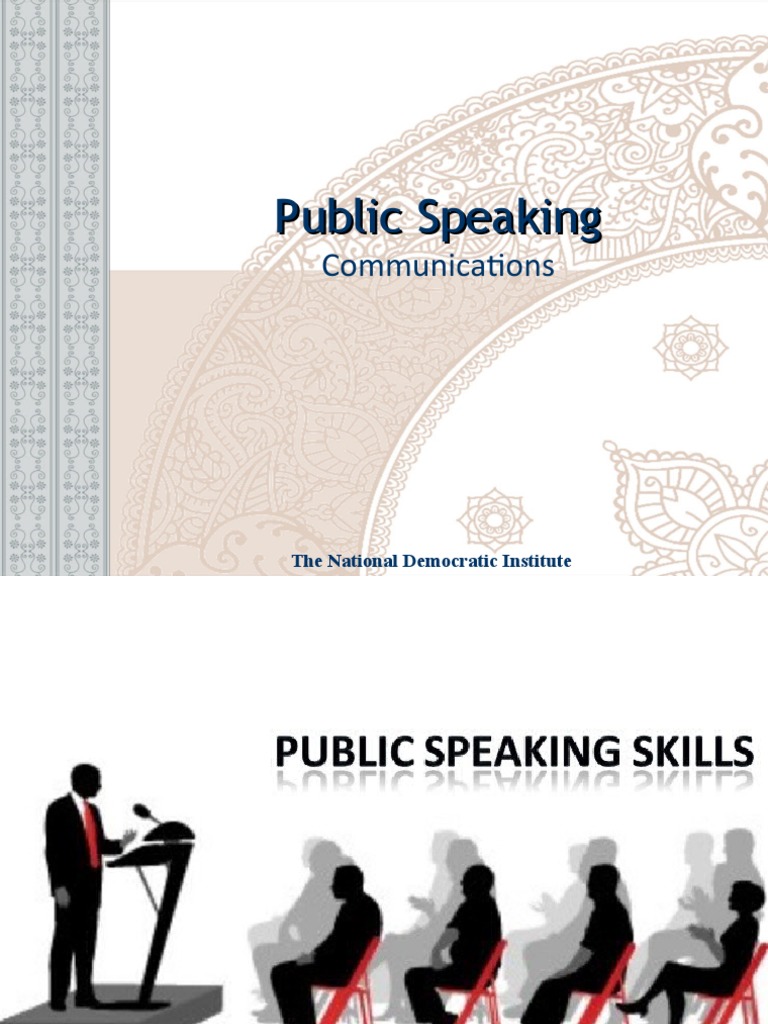 Mastering Public Speaking Skills | PDF | Self-Improvement | Science ...