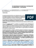 Gmail - INFORMACIÓN ADMITIDOS UNIVERSIDAD DE PAMPLONA E INFORMACIÓN PARA CONVOCATORIA DE GENERACIÓN E - POR EQUIDAD 