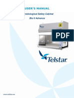User'S Manual: Microbiological Safety Cabinet Bio II Advance