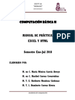 Manual de Excel y HTML 2018