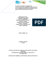 Fase 3. Métodos de Evaluación Ambiental. Borrador