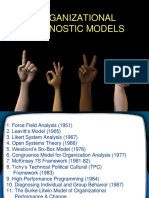 Organizational Diagnostic Models