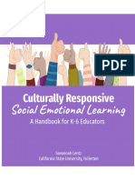 Culturaly Responsive Social Emotional Learning A Handbook For k-6 Educators