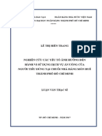 Nghiên Cứu Các Yếu Tố Ảnh Hưởng Đến Quyết Định Sử Dụng Dịch Vụ Ăn Uống Tại Chuỗi Nhà Hàng Món Huế Tphcm