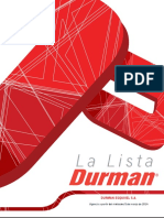La Lista Durman CR 03-2014
