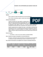 5.1.1.7 - Práctica de Laboratorio - Uso de Wireshark para Examinar Tramas de Ethernet