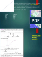 Cálculo de la población futura con métodos aritmético y geométrico