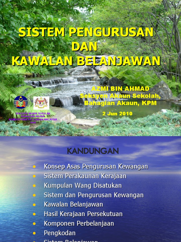 PengurusanDanKawalanBelanjawan