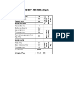 18m 1500daN Weight Sheet