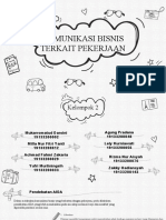 Komunikasi Bisnis Terkait Pekerjaan-Kelompok 2