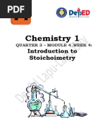 Chem 1 Week 4 Stoichiometry Compiler