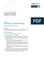 PDF Official Sat Practice Lesson Plan Reading Relationships