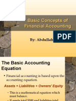 Basic Concepts of Financial Accounting