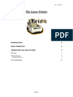 The Laser Printer: 2 Basic Principles 2 Generating The Line Pattern 4