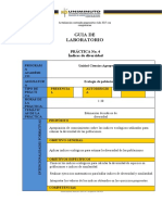 Guía. Ecología de Poblaciones Diversidad