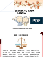 Gizi Seimbang Lansia