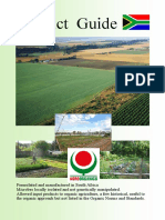 Product Guide for Organic Crop Protection Formulations