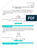 PDF Taller 1 Segundo Corte - INTERVALO DE CONFIANZA PARA LA MEDIA POBLACIONAL - 7 de Abril