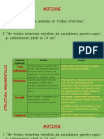 Structura Argumentului Cl 10