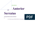 Right Serratus Anterior PDF