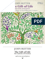 RUTTER J Choral Music The Gift of Life and 7 Sacred Pieces Cambridge Singers Royal Philharmonic Rutter