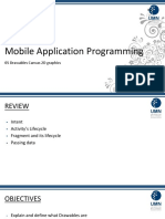 Mobile Application Programming: 05 Drawables Canvas 2D Graphics