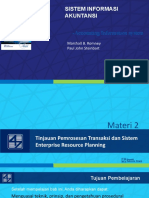 Tinjauan Pemrosesan Transaksi Dan Sistem ERP