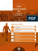 City of Business Man PowerPoint Template