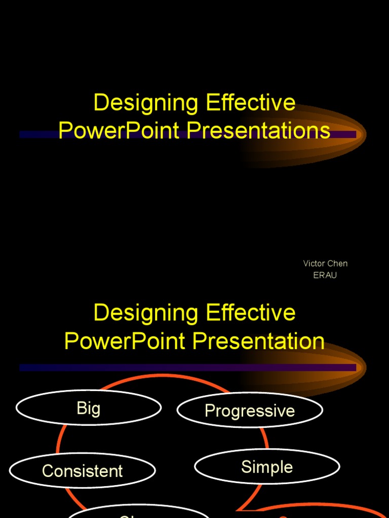 Effective PowerPoint Design Tips | PDF | Sans Serif | Typefaces