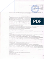 Regulament-Cadru de Organizare A Concursului Pentru Ocuparea Functiei de Director Al Muzeului