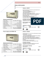 Fire Alarm and Extinguishing Control Panels: FMZ 5000 Power Supply Units Power Supply Unit NT5000 5A