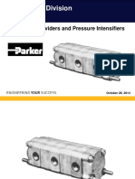 Gear Pump Division: Rotary Flow Dividers and Pressure Intensifiers