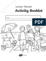 Summer Maths Activity Booklet