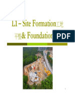 L1 Site Formation - Foundation
