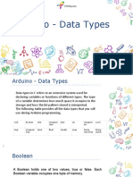 Arduino - Data Types