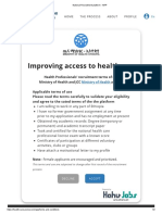 Improving Access To Healthcare: Home The Process About Profile