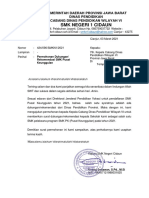 Surat permohonan rekomendasi SMK PK