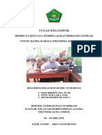 Tugas RPP Literasi Mapel Bahasa Indonesia Kelas 2 Mi