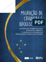 Relatrio - Migraçao de Crianças e Adolescentes - DPU-UnB