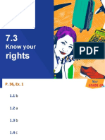 7.3 - Know Your Rights