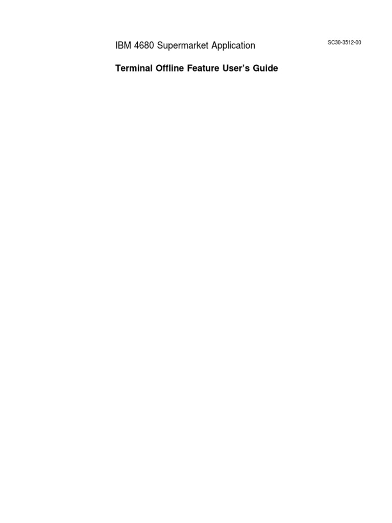 Terminal Offline Feature | PDF | Computer Terminal | Computer Programming