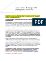 Covid-19, Año Uno: Balance de Una Pesadilla Autoritaria y de Una Gestión Fracasada