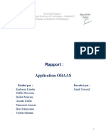 Rapport Obaasprojet