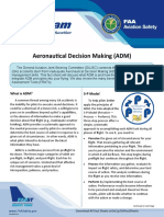 Aeronautical Decision Making (ADM) : What Is ADM? 3-P Model
