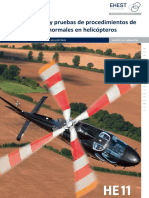 HE 11 Entrenamiento y Pruebas de Procedimientos Anormales y de Emergencias