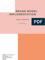 New Brand Model Implementation: Case: Florencia