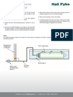 How To Do A Reverse Bubble Point Test: Contact Us at Info@hallpyke - Ie L Call Us On ++353 1 450 1411