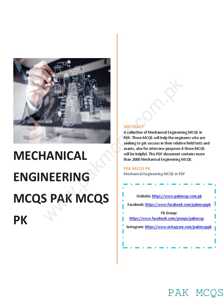 Mechanical Engineering Mcqs in PDF Pakmcqs Com .PK PDF Buoyancy