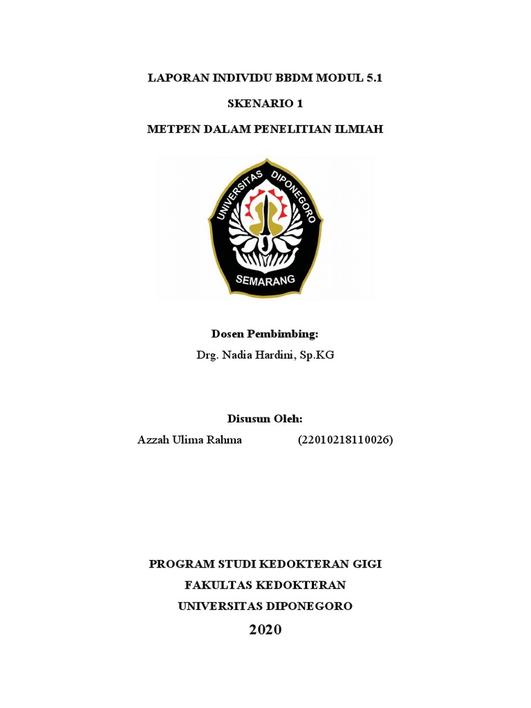 Laporan BBDM 1 Azzah Ulima Rahma | PDF