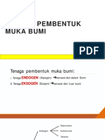 Pembentukan Muka Bumi